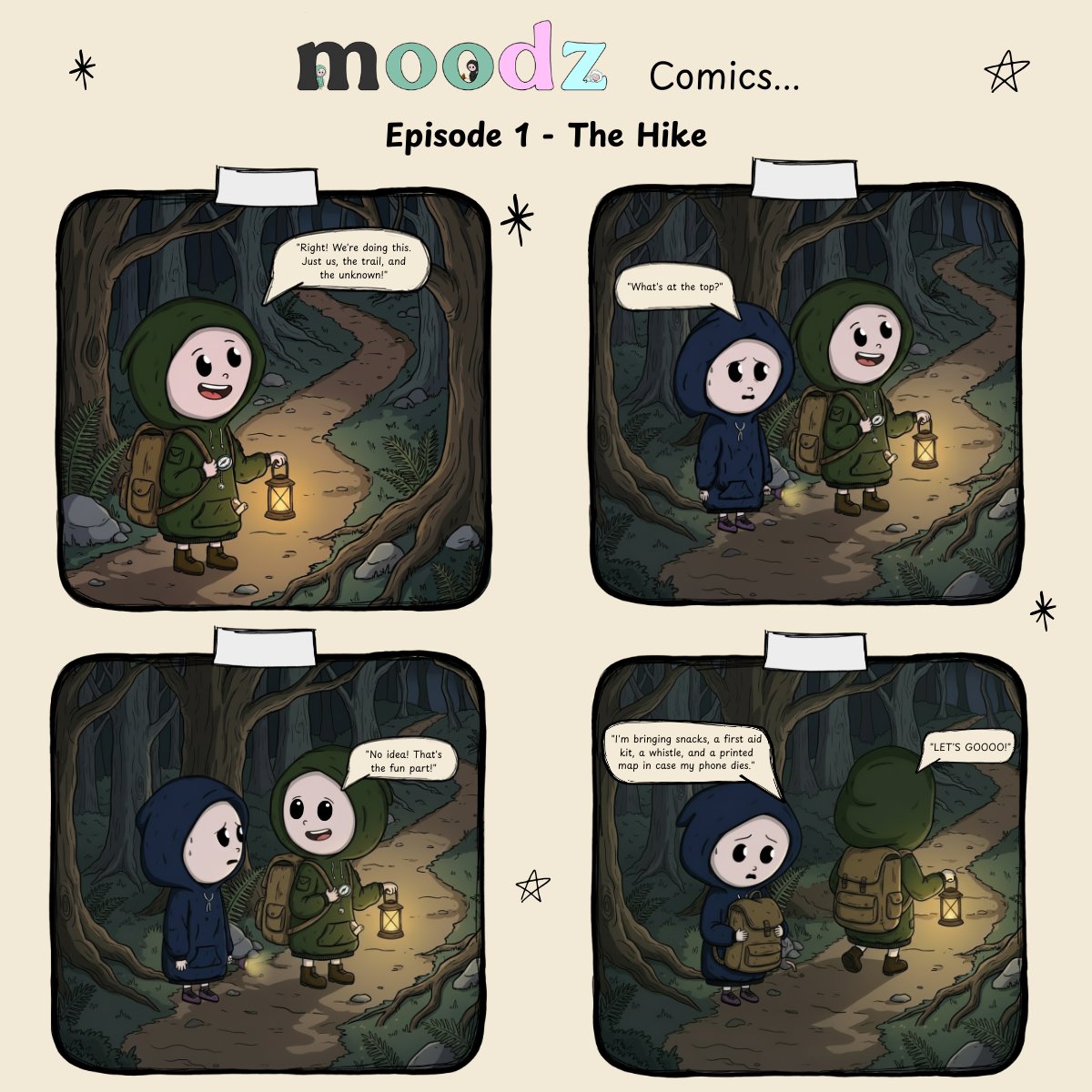 Moodz comics and animations
